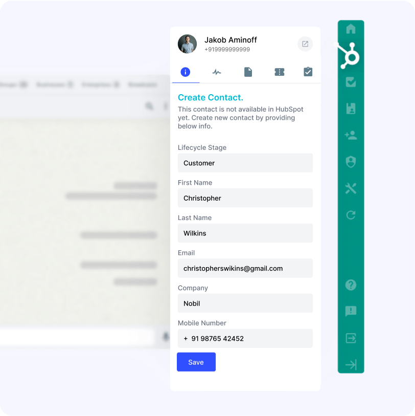 Manage Contact